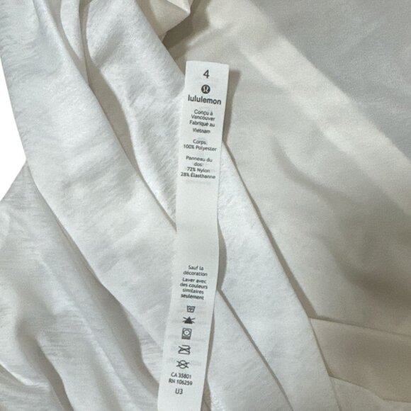 NEW Lululemon Womens Size 4 Whithr Crossover Tank Top Summer Beach Style Stretch - Picture 6 of 10